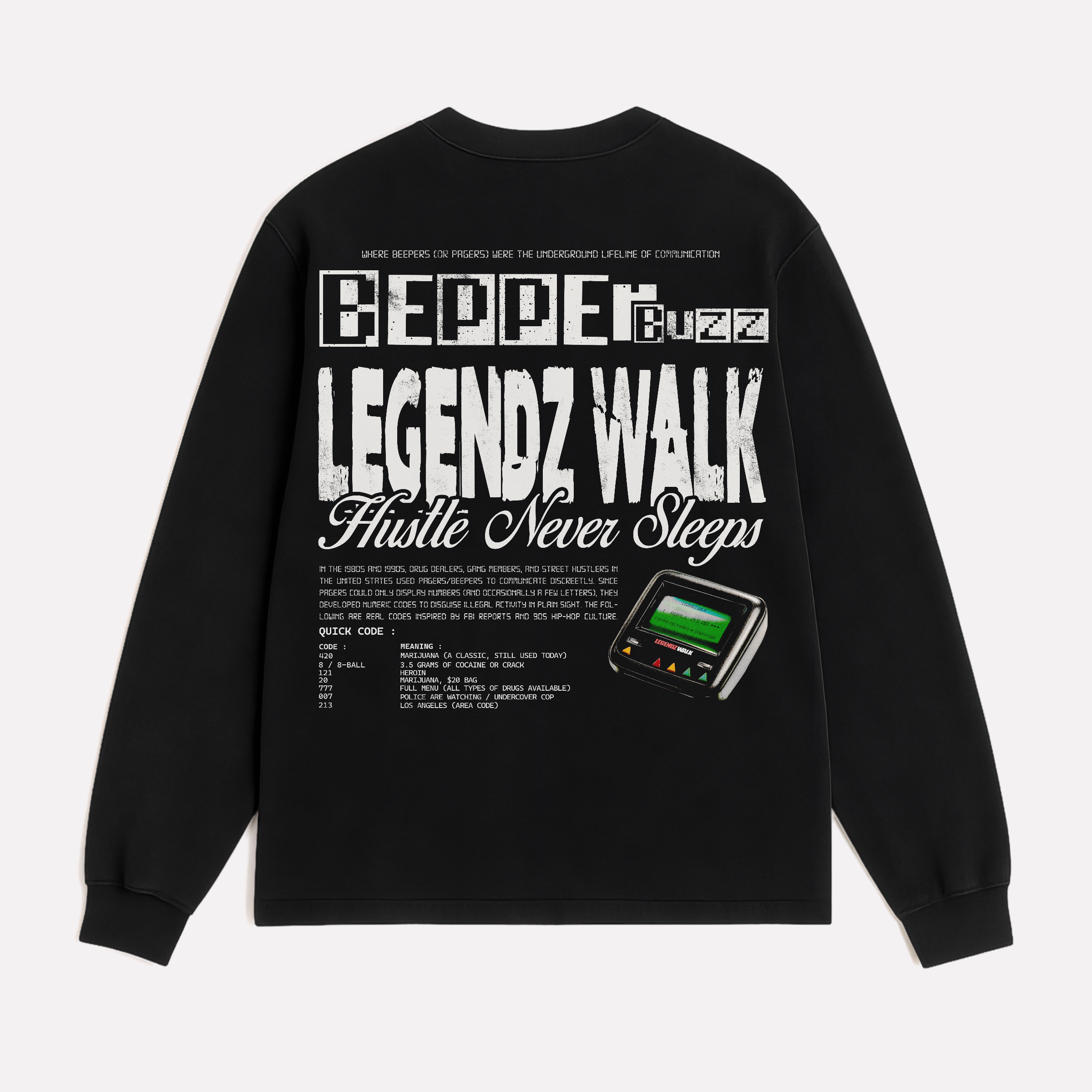 BEEPERS ARE LEGENDARY